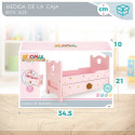 Bed Woomax Pink 31 x 20 x 16 cm 4 Units