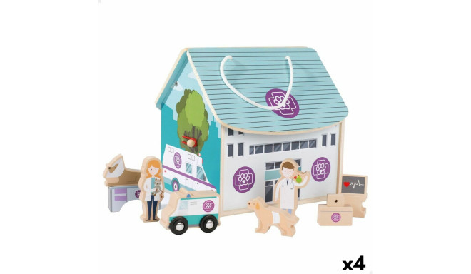 Playset Woomax Vet 9 Pieces 4 Units 19 x 18 x 19 cm