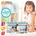 Playset Woomax Ветеринар 19 x 18 x 19 cm 9 Предметы 4 штук