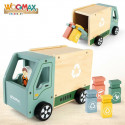 Prügiauto Woomax 8 Tükid, osad Mänguasi 24 x 15 x 13,5 cm (4 Ühikut)