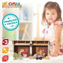 Playset Woomax Ferma 19 x 18 x 19 cm 9 Daudzums 4 gb.