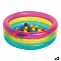 Ball Pool Intex 86 x 25 x 86 cm (3 Units)