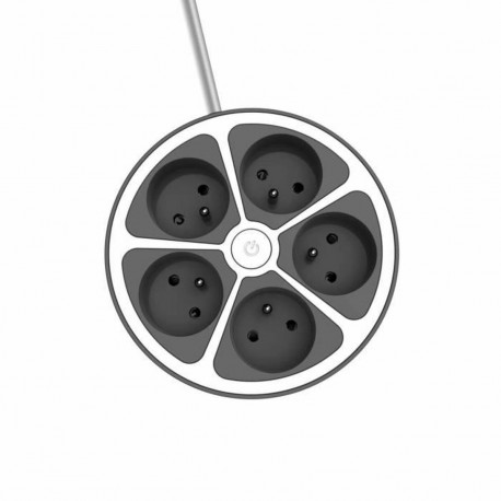 Pistikupesa - 5 Pistikupesa Lülitiga Chacon   (1,5 m)