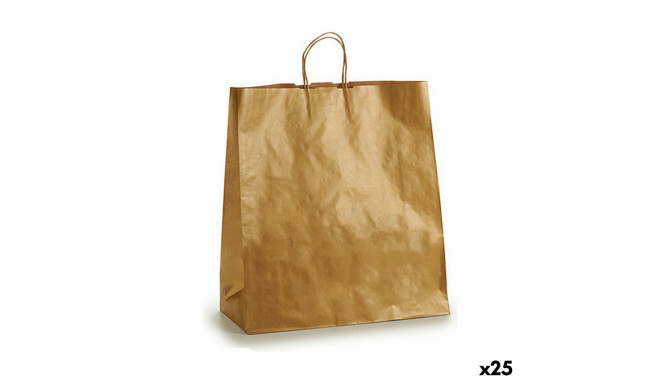 Paper Bag 46 x 16 x 60 cm Golden (25 Units)