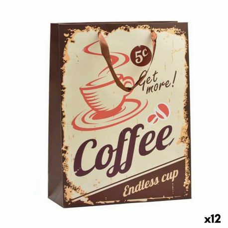 Paberkott AR1603048 Hotdog & Coffee 8,5 x 24 x 18 cm (12 Ühikut)