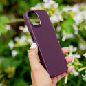 Satin case for Samsung Galaxy A14 4G / A14 5G burgundy