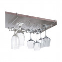 Glass Stand Metaltex My-crystal 38 x 26 x 7 cm Metal Up to 12 glasses approx. with a stand of 7cm ma