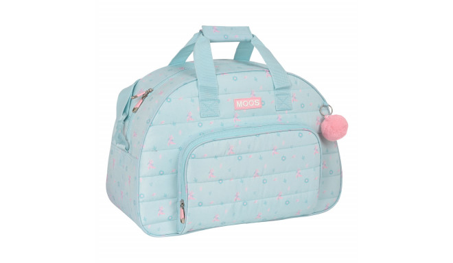 Sports bag Moos Garden 48 x 33 x 21 cm Turquoise