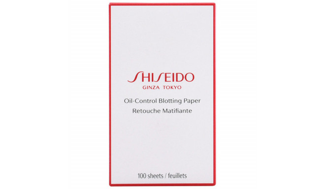 Бумажные листы с вяжущим покрытием Shiseido The Essentials (100 штук)