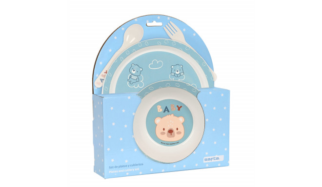 Children’s Dinner Set Safta Baby bear (4 Pieces)