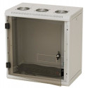 Triton RUA-09-AS6-CAX-A1 rack cabinet 9U Wall mounted rack White