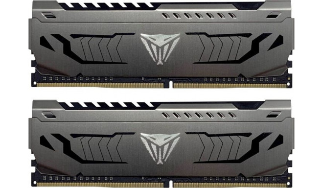 Patriot DDR4 - 32GB -3200 - CL - 16 - Dual Kit - memory, Viper Steel (grey, PVS432G320C6K)