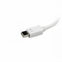 Mini DisplayPort-VGA/DVI/HDMI Adapter Startech MDP2VGDVHDW Valge Must