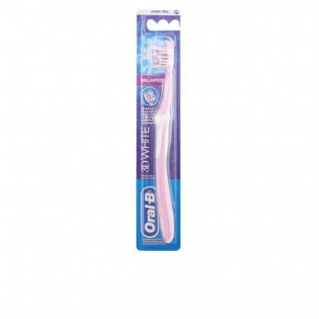 ORAL-B 3D WHITE BRILLO cepillo dental #medio 1 u