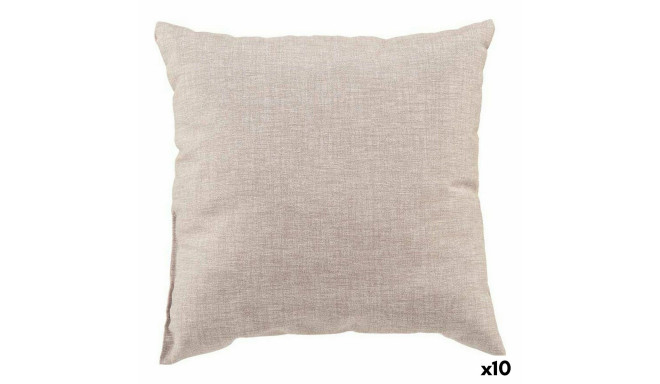 Cushion 38 x 38 x 10 cm Light brown (10 Units)