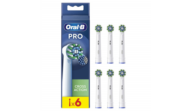 Сменная головка Oral-B Pro Cross Action 6 штук