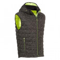 Varrukateta vest North Ways Teddy 1131 must/neoonkollane, suurus XXL