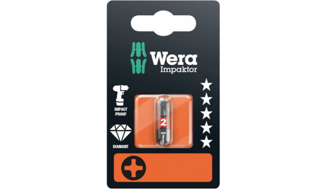 Wera 851/1 Impaktor bit PH 3 x 25mm