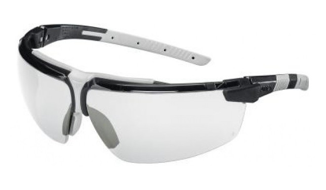 Safety glasses Uvex i-3, clear lens, supravision excellence (anfi scratch, anti fog) coating, black/