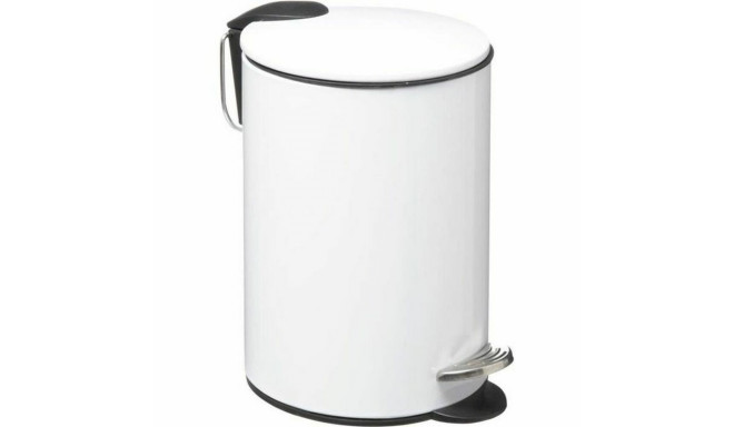 Pedal bin 5five Metal White 3 L