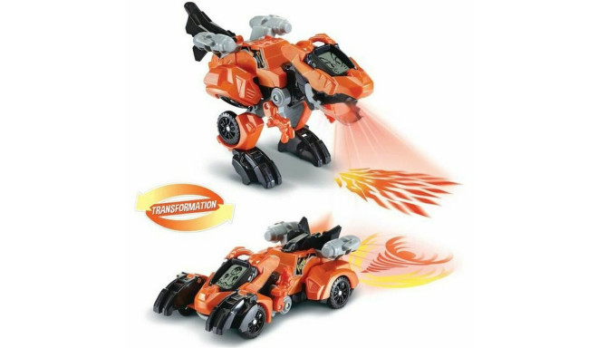 Rotaļu mašīna Vtech Dinos Fire - Furex, The Super T-Rex Oranžs