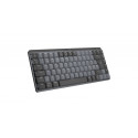 LOGITECH MX Mechanical Mini Minimalist Wireless Illuminated Keyboard - GRAPHITE - (PN) - 2.4GHZ/BT -