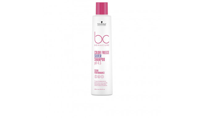 SCHWARZKOPF BC COLOR FREEZE silver shampoo 250 ml