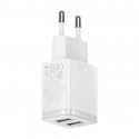 Wall Charger 10.5W 2xUSB 2.1A, White