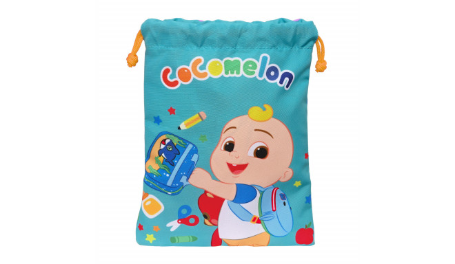 Сумочка для завтрака CoComelon Back to class Синий PVC
