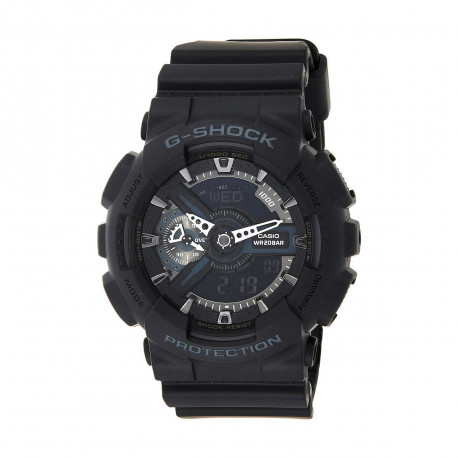 Men's Watch Casio G-Shock CLASSIC Black Silver (Ø 55 mm)