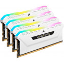 Corsair DDR4 - 32 GB -3200 - CL - 16 - Quad-Kit, RAM (white, CMH32GX4M4E3200C16W, Vengeance RGB PRO 