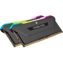 Corsair DDR4 -16 GB - 3600 - CL - 18 - Dual Kit, RAM (black, CMH16GX4M2D3600C18, Vengeance RGB PRO S