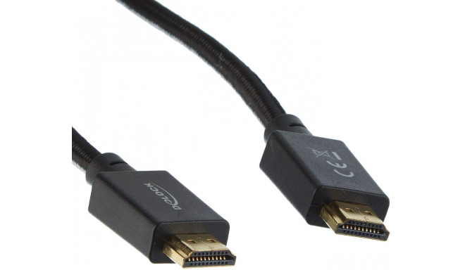 DeLOCK HDMI 48Gbps 8K 60Hz 1m 85387
