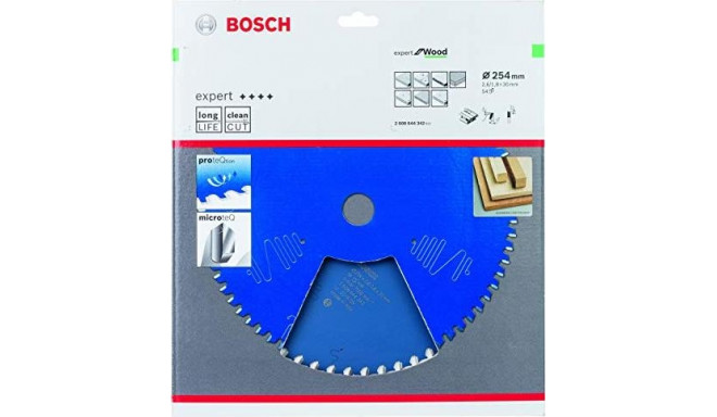 Bosch circular saw blade EX WO T 254x30-54 - 2608644342