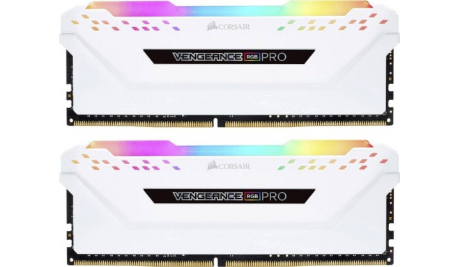 Corsair DDR4 32GB 3200- CL -16 Vengeance RGB PRO white Dual Kit