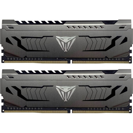 DIMM 16 GB DDR4-3600 (2x 8 GB) Dual-Kit (grau, PVS416G360C8K, Viper Steel, INTEL XMP)