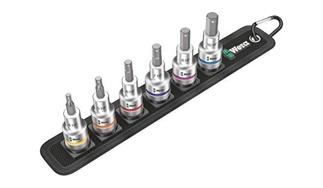 Belt C 2 Zyklop Steckschlüsseleinsatz-Satz, 1/2" (schwarz, 6-teilig, mit Haltefunktion)