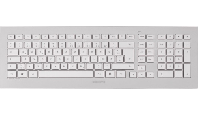 DE Layout - Cherry DW 8000 Wireless Desktop silver / white U