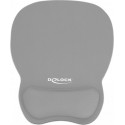 DeLOCK ergonomic mouse pad with gel wrist rest - 245x206