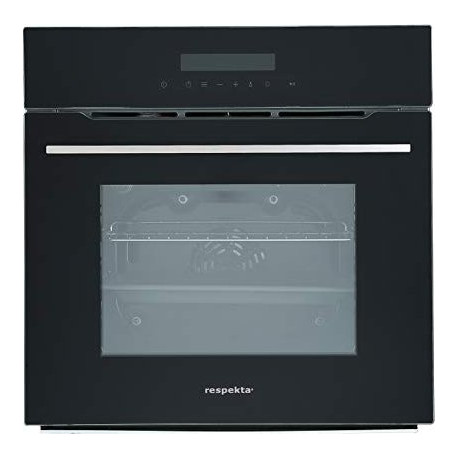 Respekta oven Pyro 9 glass Touch A black