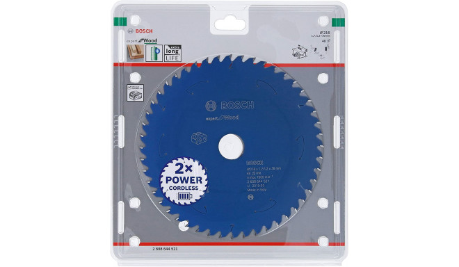 Bosch circular saw blade EfW 216x30x1.7 / 1.2x48T - 2608644521