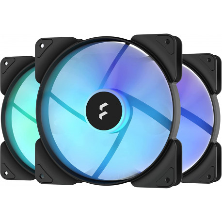Aspect ventilaatorid 14 RGB PWM 3-pakk 140mm, must/valge