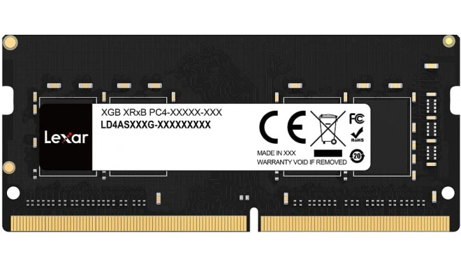 Lexar DDR4 - 8GB - 3200- CL - 19 - Single