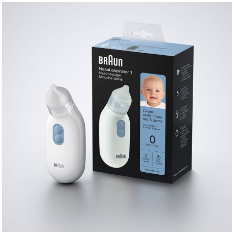 Braun Nasal aspirator1 BNA100EU white