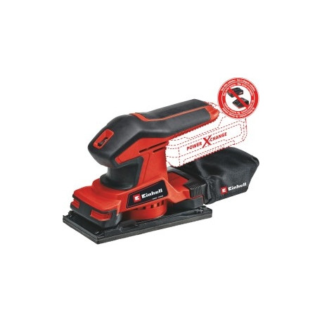 Einhell cordless orbital sander TC-OS 18/187 - Li - Solo