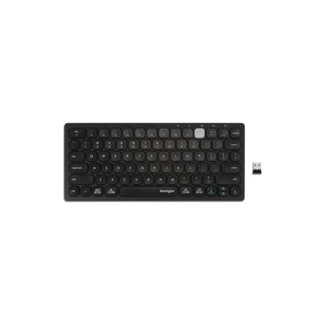 Kompakte Multi-Device Dual Wireless Tastatur (schwarz, DE-Layout)