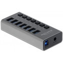Delock External SS USB Hub 7Ports + Switch - 63669