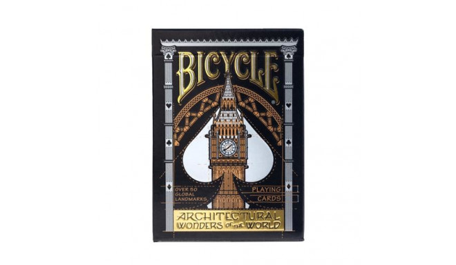 Bicycle ARCHITECTURAL WONDERS OF THE WORLD - Playing cards - Photopoint