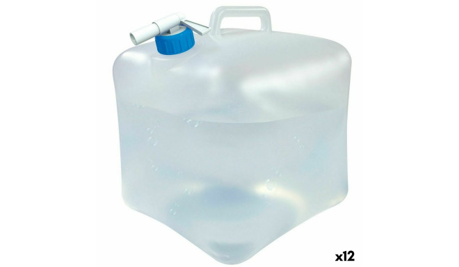 Water bottle Aktive Polyethylene 10 L 22 x 26 x 22 cm (12 Units)