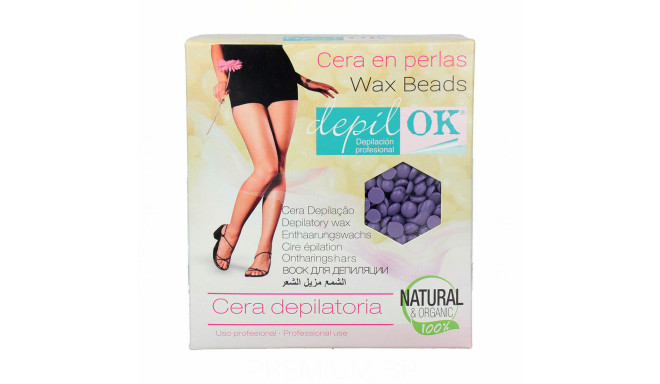 Hair Removal Wax Beans Depil Ok Lavendar 1 Kg